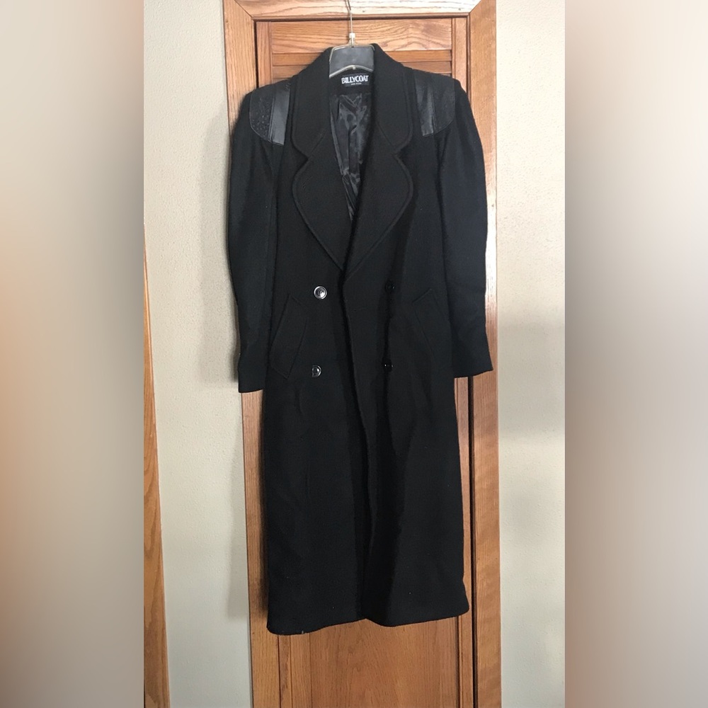 Vintage '80's Women's Long Wool Coat